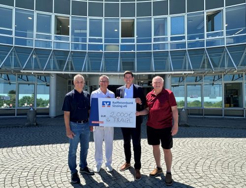 Spendenübergabe von MdL Patrick Grossmann